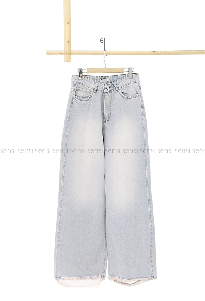 شلوار جین فول بگ کد1005167